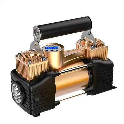 车载充气泵双缸高压220v家用汽车两用小型电动多功能便携式德国