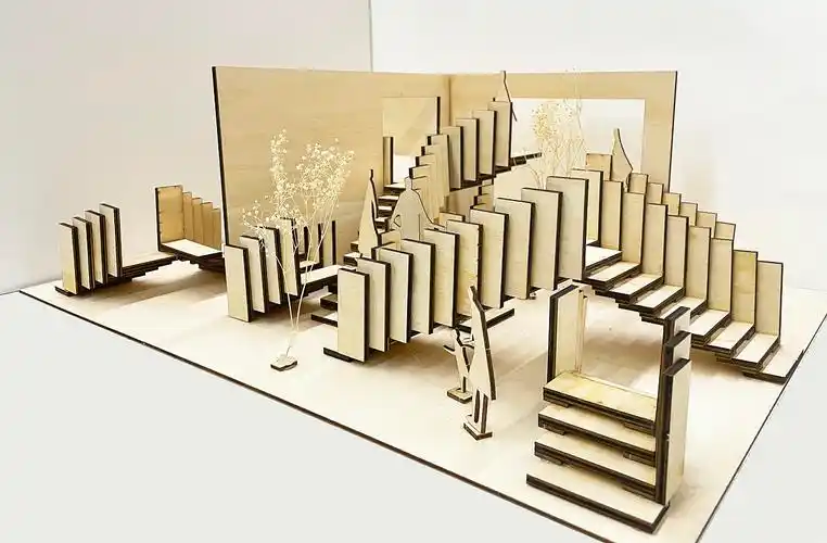 空间设计模型空间构成与实验设计练习