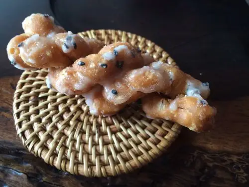 温州冰糖麻花稻谷零食食品500g乐清特产传统传统糕点