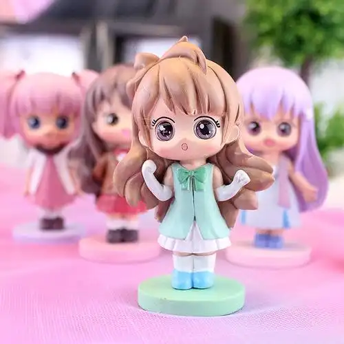 儿童潮玩蜜糖少女心盲盒网红可爱超萌女孩手办潮玩盲盒