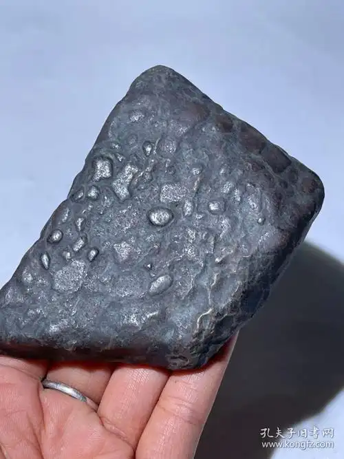 陨石原石,水冲"金球粒陨",完美十分,资源枯竭,独特"特价放漏"极品远古