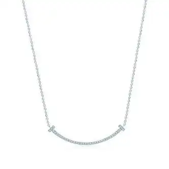 蒂芙尼 tiffany t 系列 smile 项链 小号【图片 价格 品牌 报价】