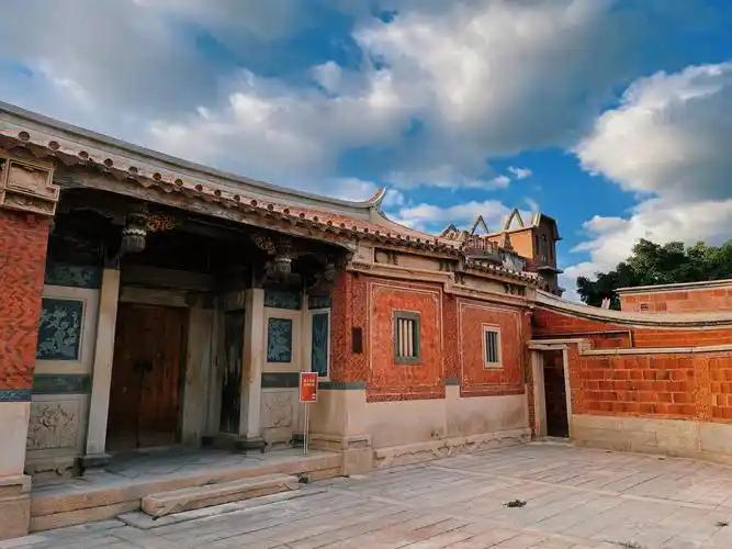 闽南红砖古厝建筑群梧林古村落