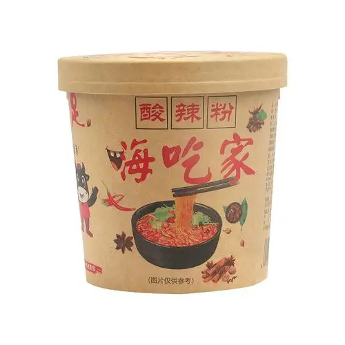 嗨吃家酸辣粉整箱6桶装方便粉丝