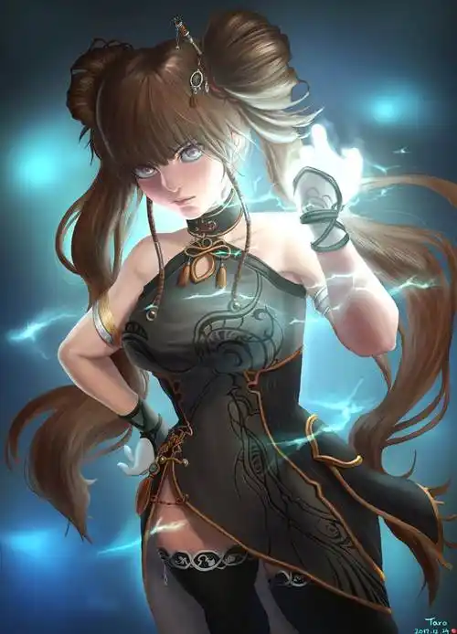 念帝|mr.芋的地下城与勇士插画图片