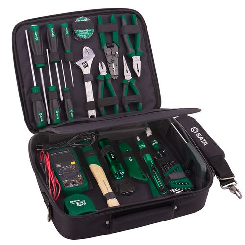 电工套装世达工具32件维修专用工具包万用表组合组合套装