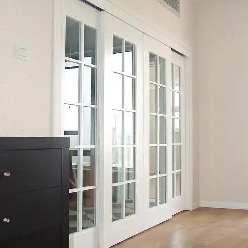 客厅阳台厨房推拉门定制玻璃移门木质滑门实木卧室门