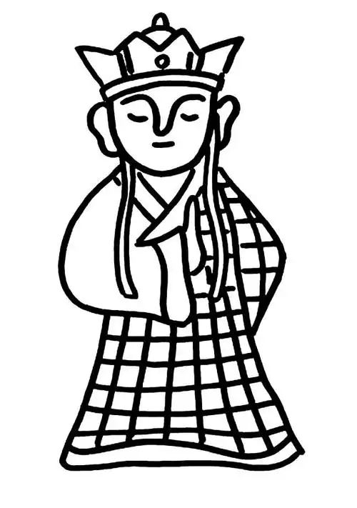 唐僧人物唐僧人物简笔画怎么画步骤教程