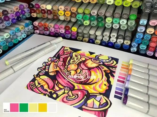 南昌大学艺术考研手绘马克笔表现技法