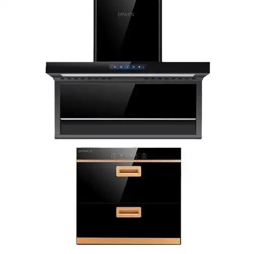 opaicn语音ai抽油烟机16升燃气热水器燃气灶具消毒柜二三四件套装