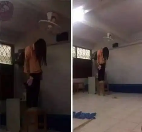 年轻女学生上吊自杀!真相让网友哭笑不得.