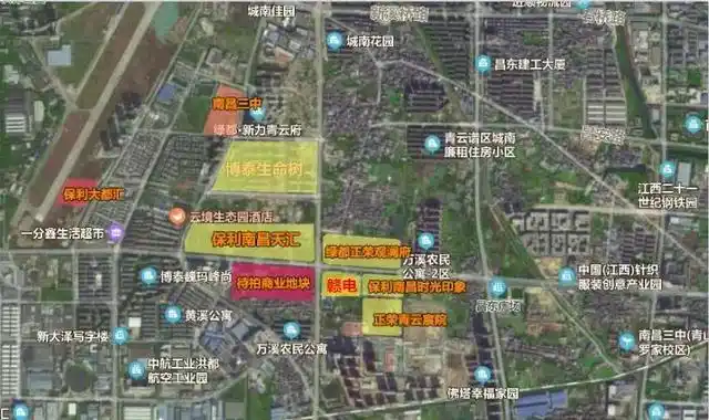 赣电首进青云谱472亿获广州路40亩地毛坯限价12128