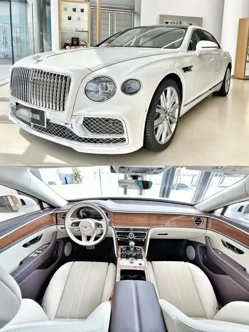 宾利飞驰v6白色生活需要分享欲