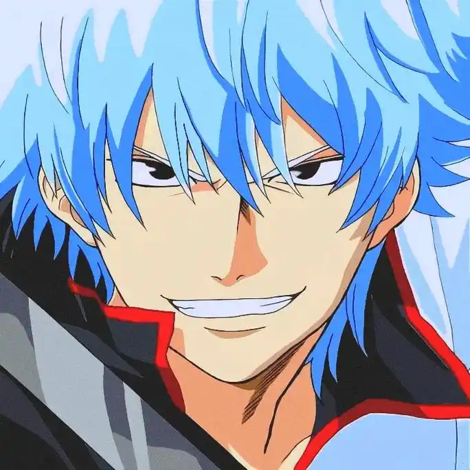 银魂 #坂田银时 #头像  - 抖音