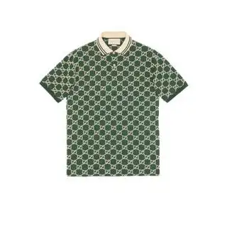gucci 古驰 男士短袖polo衫 598956 xjb0u 3129 绿色 xxl