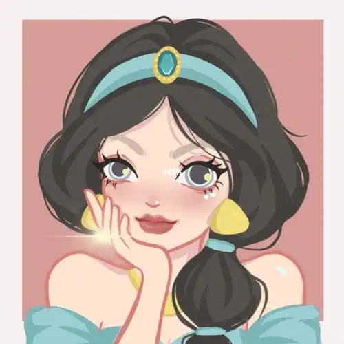 no.32|迪士尼公主头像|茉莉公主