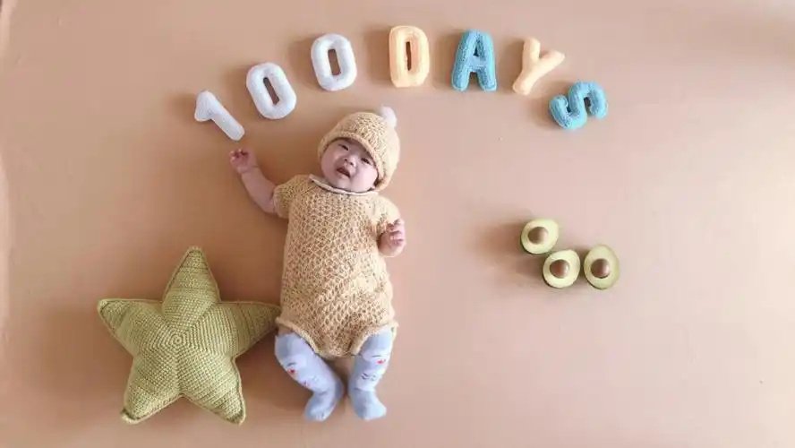 自己在家拍百天照