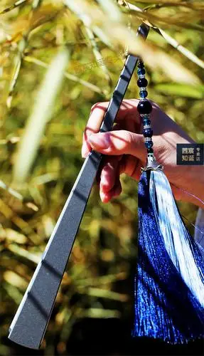 合金折扇子钢骨战术七十寸太极功夫防卫铁扇防身父亲节礼物实用送爸爸