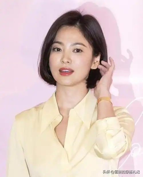 瞧宋慧乔有多美|短发|脸型|刘海|模特_网易订阅
