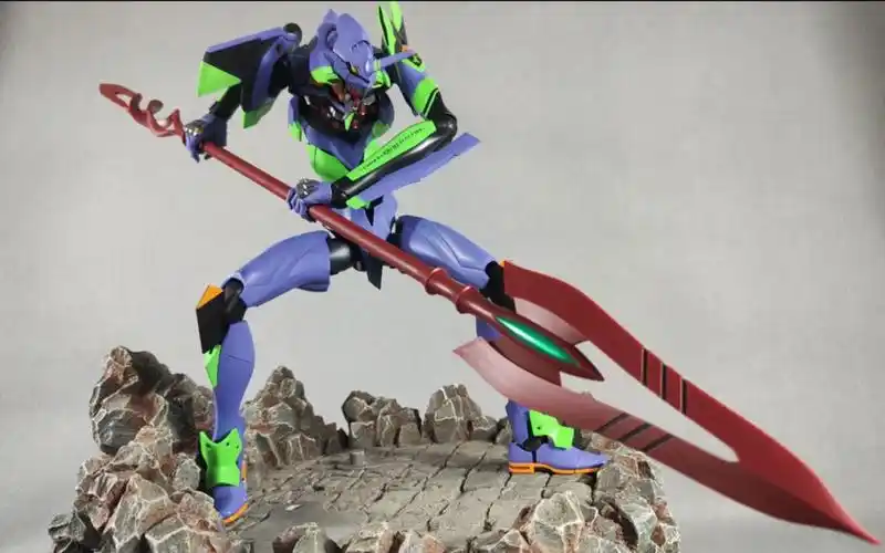 万代 dynaction eva 初号机 卡西乌斯之枪