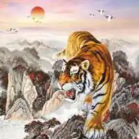 猛虎下山图片大全大图 表示猛虎下山的图片_微信头像图片大全