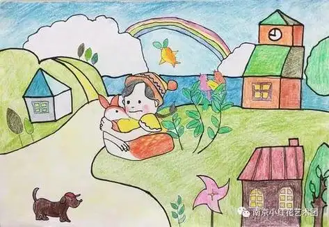 我的美好生活简笔画