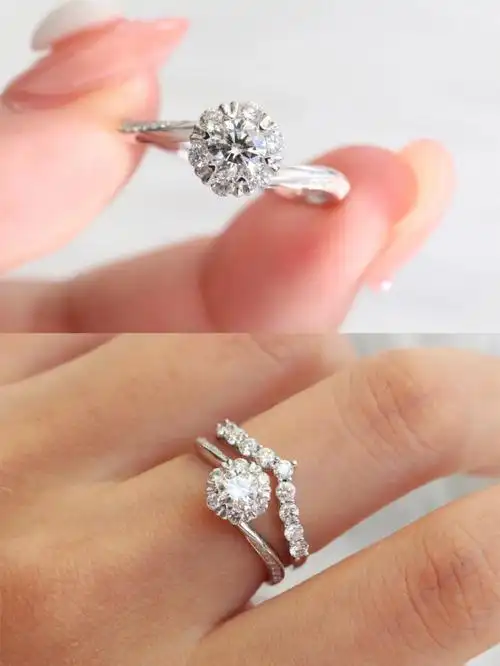 70分顶级雪花款钻戒经典不过时