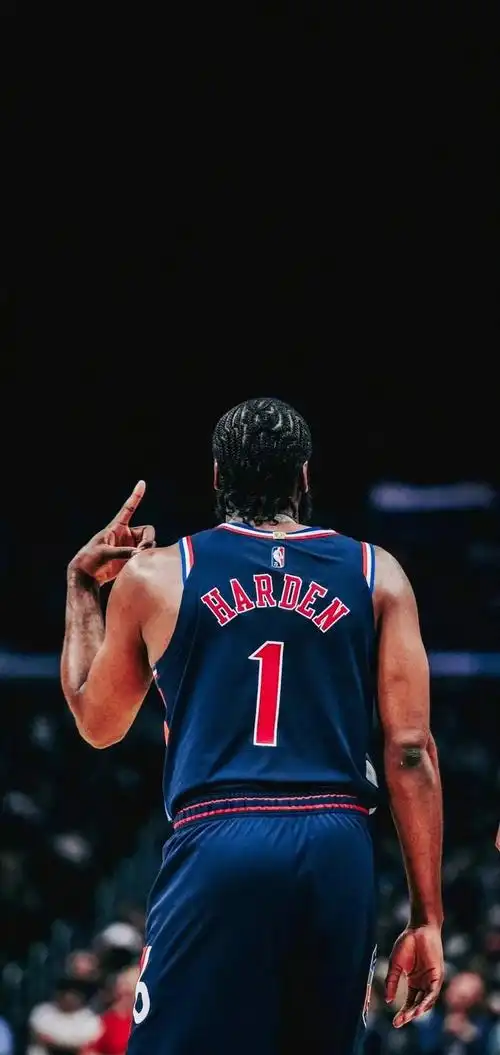 费城哈登100张壁纸(「球星壁纸第36期」:76人哈登,请拿走你偶像的壁纸
