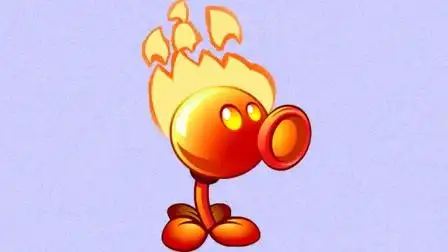 植物大战僵尸磁力场种满火焰豌豆让机甲僵王陷入一片火海