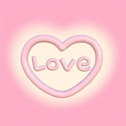 头像背景图立体爱心背景图