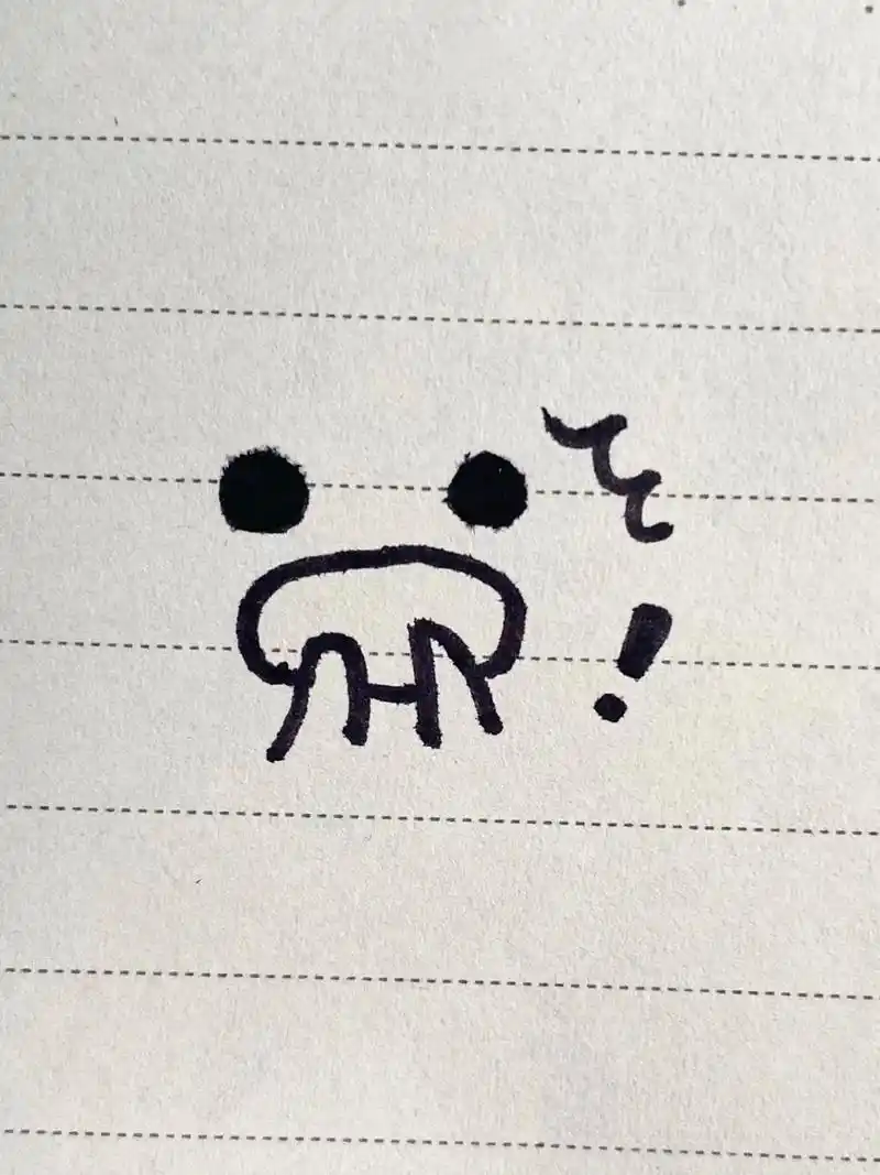 传纸条小表情～#简笔画 #传纸条小表情 #颜文字 - 抖音