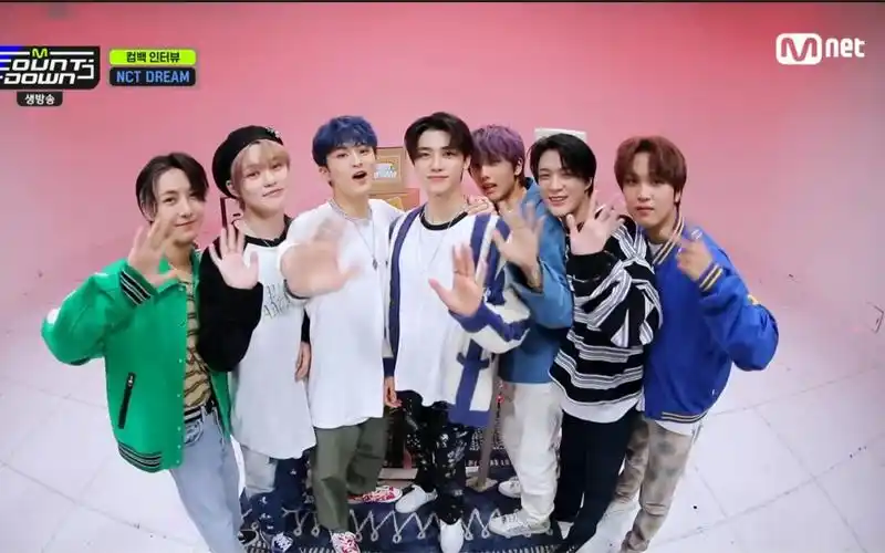 「nct dream」210513 hot sauce mcd打歌舞台~乐仔的贝雷帽真的太爱了