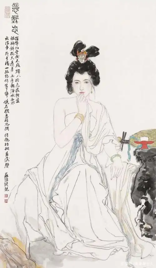 生动多姿——潮州人氏苏维贤写意人物国画作品欣赏