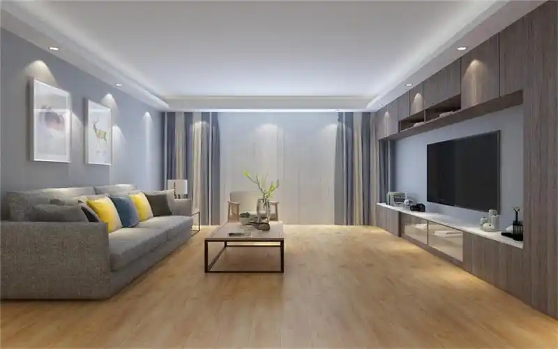 北欧风格装修效果图,110平米三居室宽敞明亮