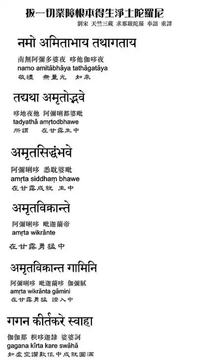 p>往生咒是佛教 a target="_blank" href="/item/净土宗/3535" data