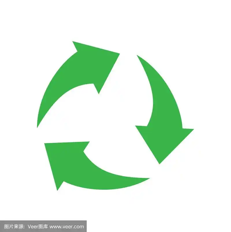 循环图标的背景为图形和网页设计.简单的矢量信号.