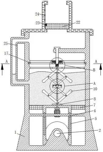 一种基于差速离心原理的提高搅拌效果的搅拌设备