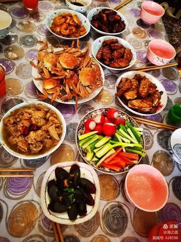 一家人团聚,满是幸福.