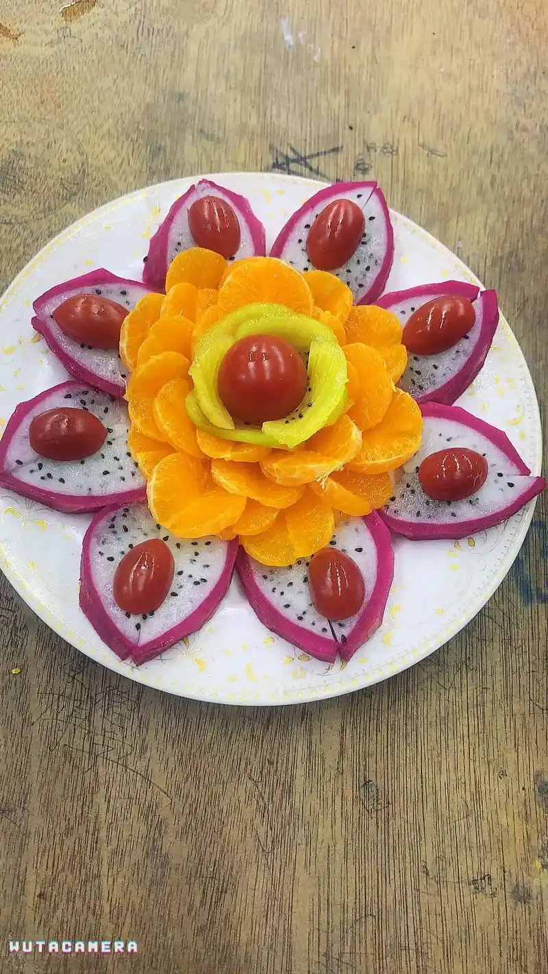 创意水果拼盘 #有趣的儿童手工作品 #亲手制作 #给生活加 - 抖音