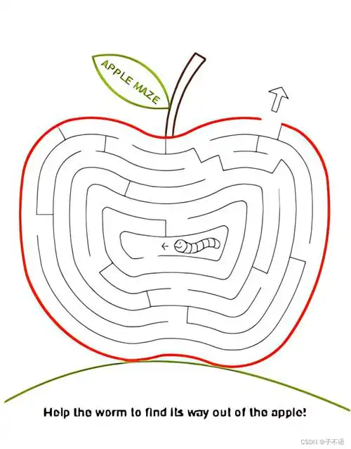 简单迷宫可打印