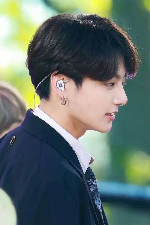 田柾国的侧颜真的是绝了