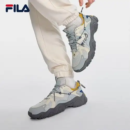 fila斐乐官方fluid男鞋复古运动鞋2023夏季新款运动休闲鞋