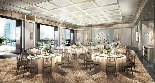 厦门安达仕酒店餐厅效果图