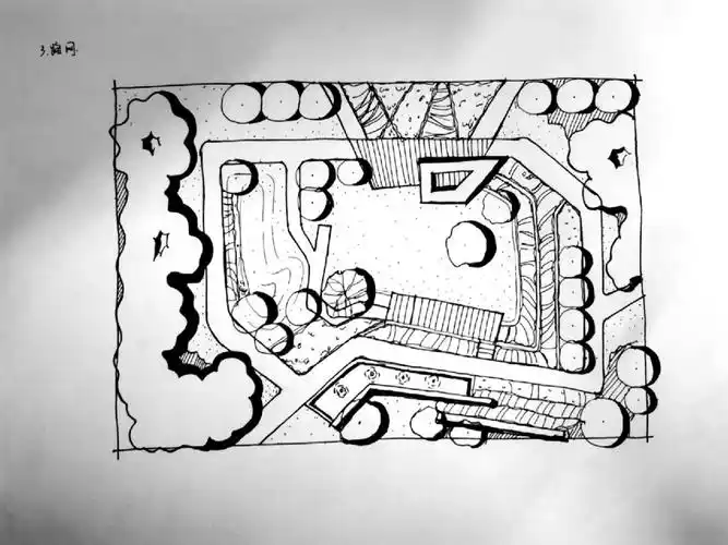 景观节点  #景观手绘  #九华山手绘节点抄绘  #九华山手绘军团(杭州)