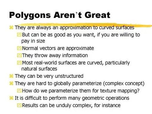 cult to perform many geometric operations  results can be unduly