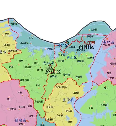 九江市县区划调整个人方案