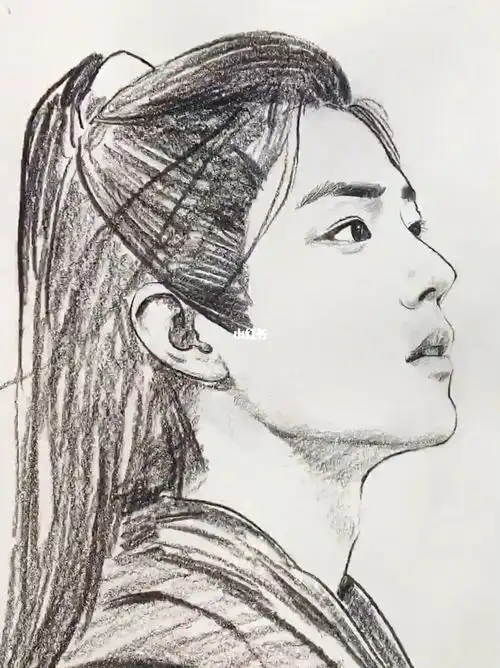 这幅肖战感觉画的有点简单了可定制