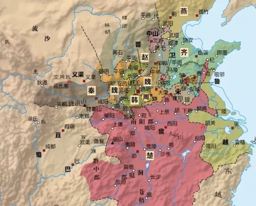 古代楚国是现在的哪里?