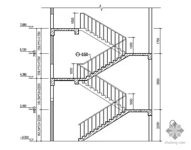 [分享]楼梯级大样图资料下载