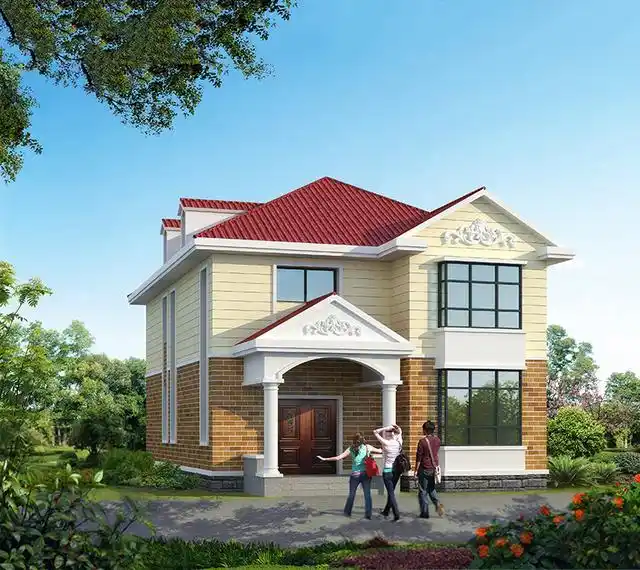 不怕邻居建的高,这10套二层农村别墅称霸十里八村